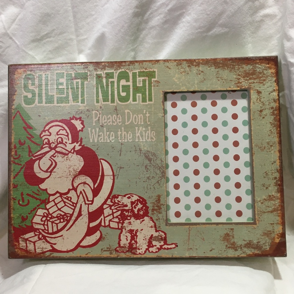 Christmas Holiday photo frame - Great custom gift